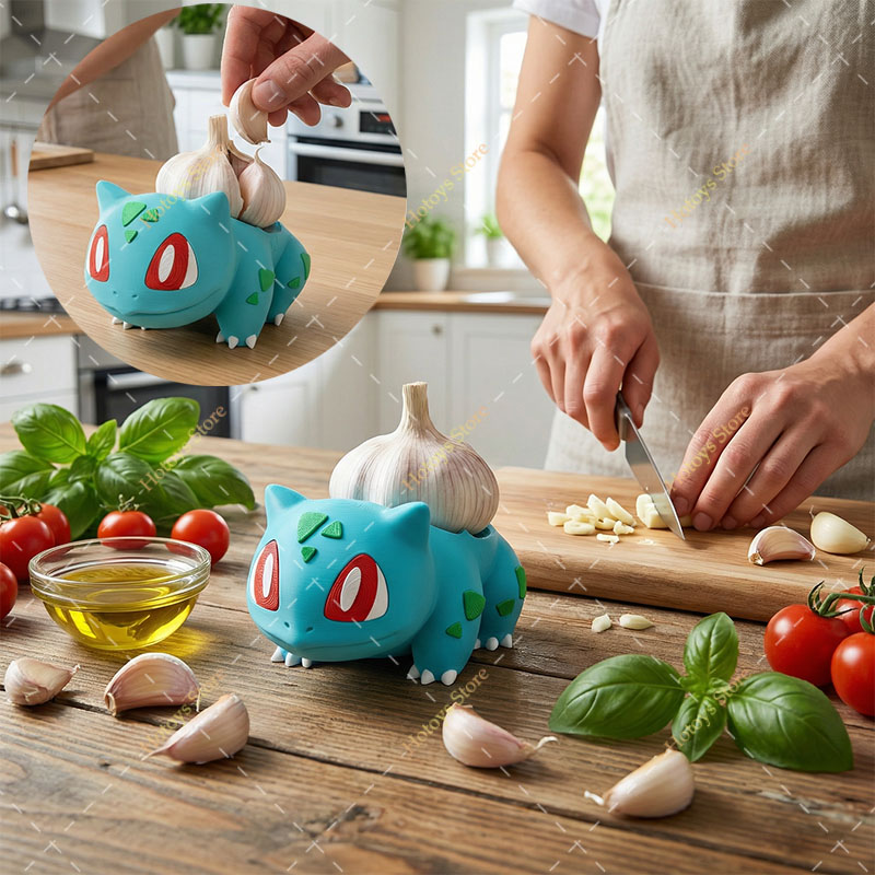 Kitchen Gadgets To 3D Print - Modèle de jouet Pokémon Bulbasaur imprimé