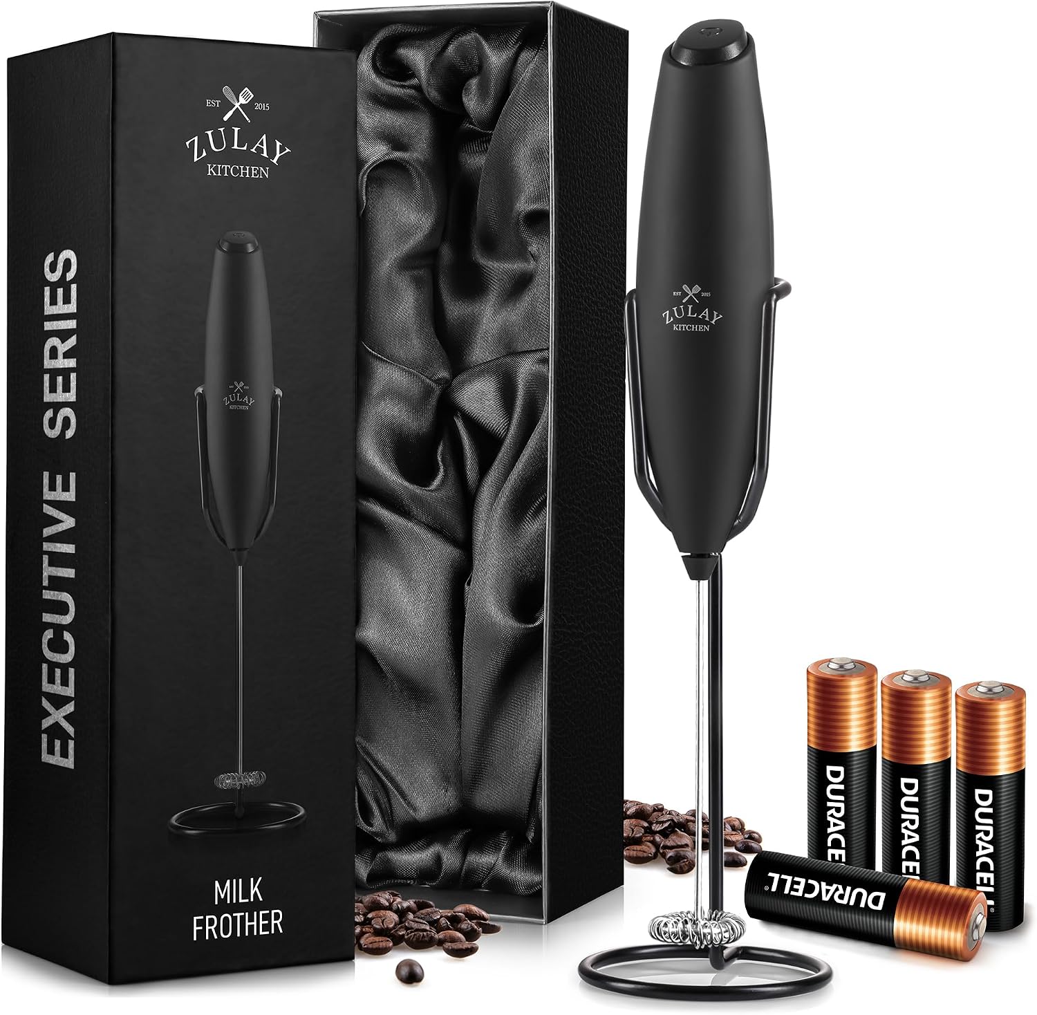 Milk Frother - Mousseur à lait électrique portatif pour