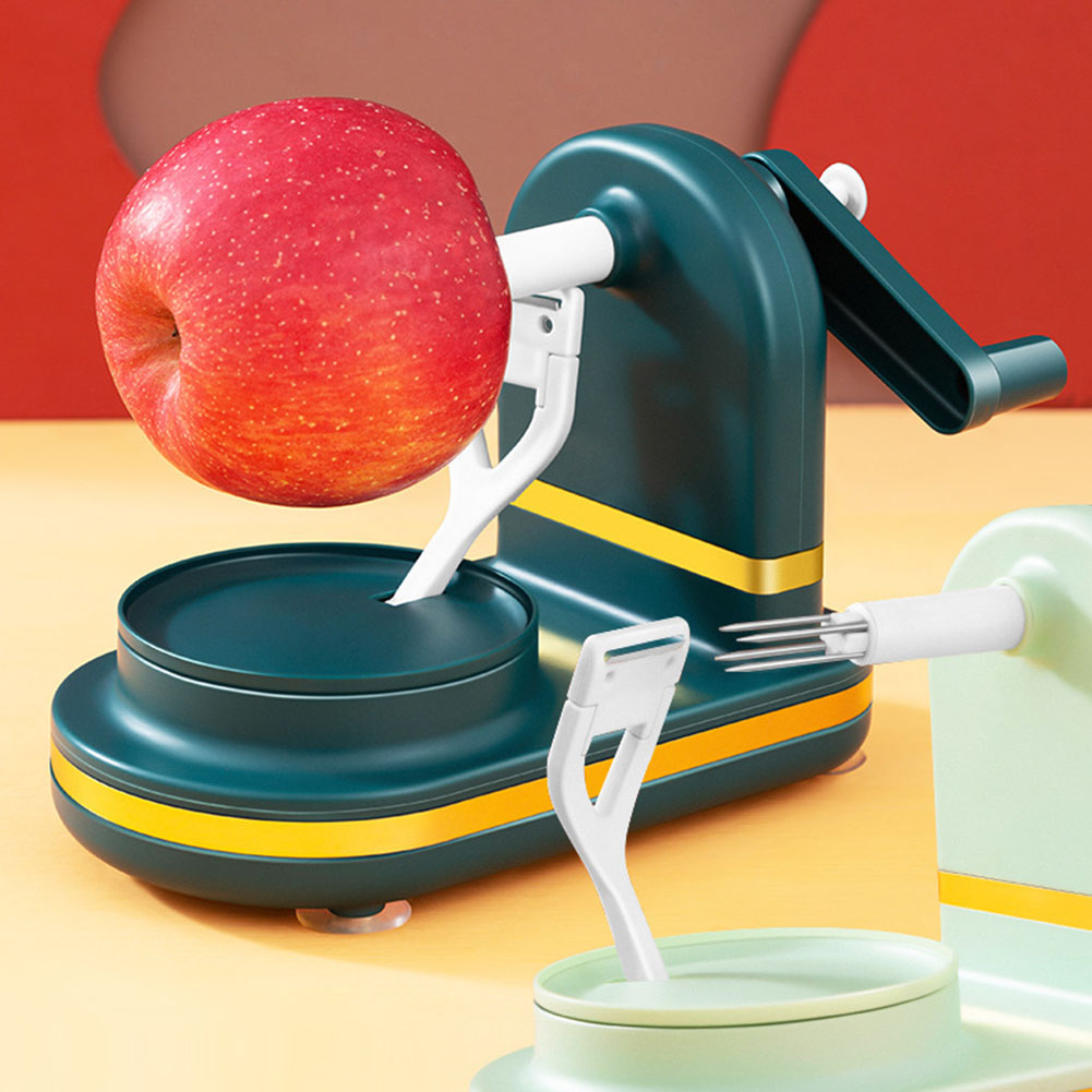 Kitchen Gadgets Smart - Éplucheur de pommes manuel multifonctionnel avec