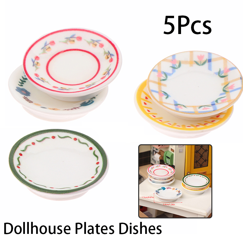 Kitchen Gadgets Wholesale - Mini assiettes pour maison de poupée