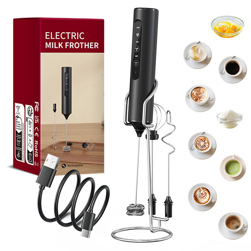 Milk Frother - Mousseur à lait électrique portatif 3