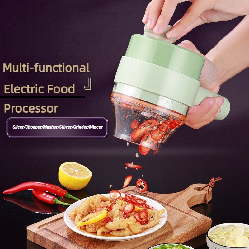 Kitchen Gadgets Sale - Robot culinaire électrique sans fil, coupe-légumes,