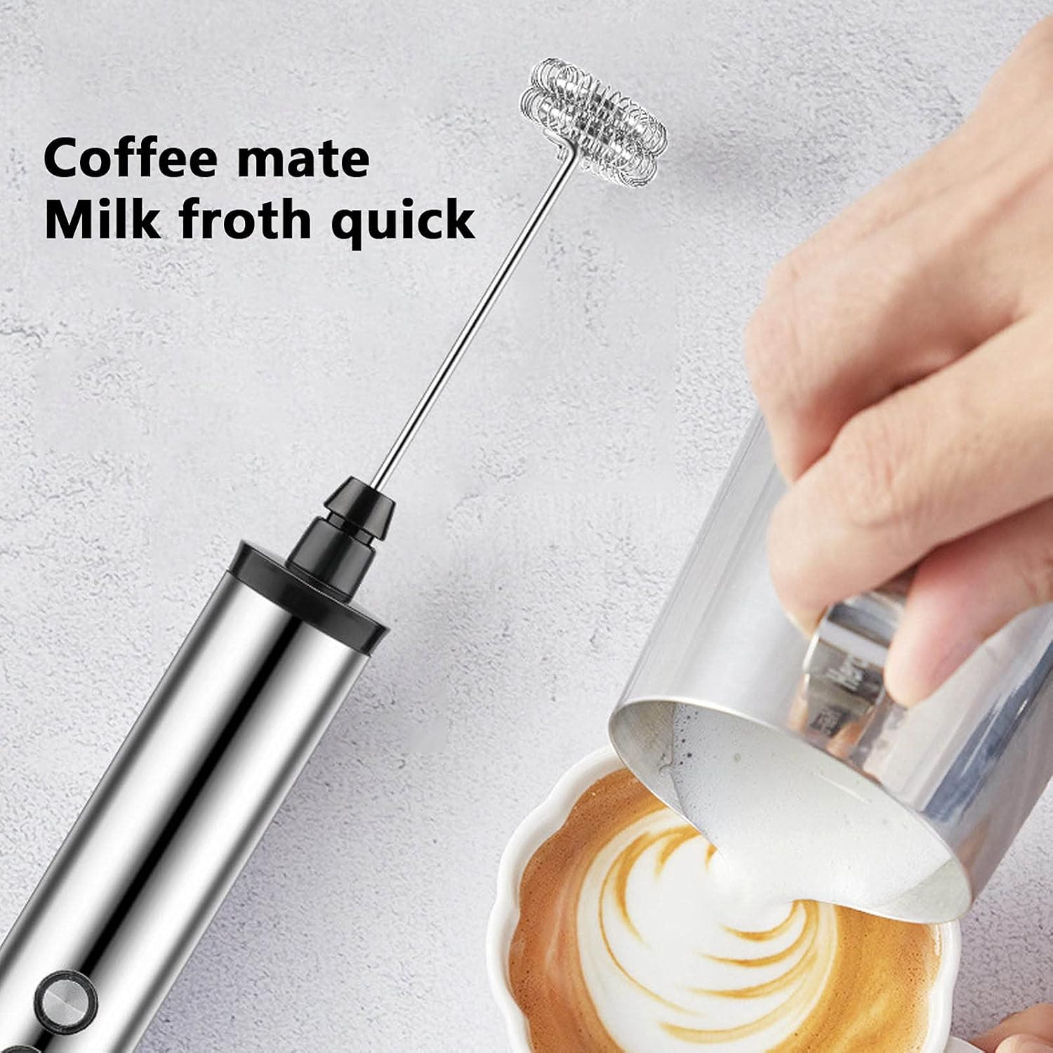 Milk Frother - Mélangeur à lait électrique portatif Magpie
