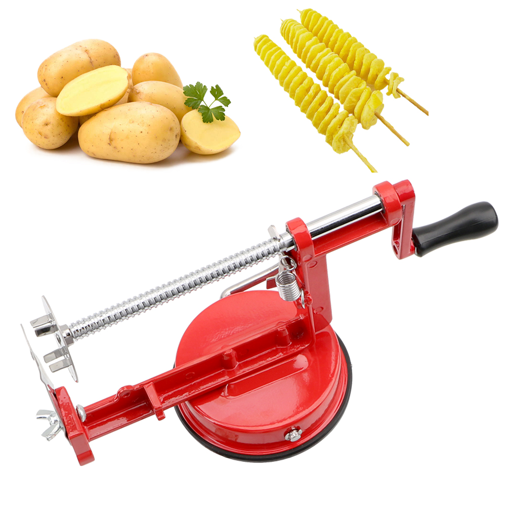 Kitchen Gadgets Smart - Coupe-frites manuel en spirale, outils de