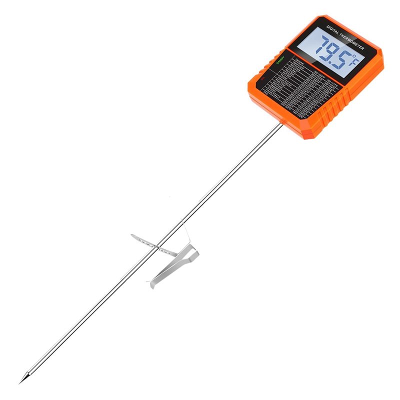 Instant Read Thermometer - Thermomètre numérique Y42A-TP510 étanche avec clip