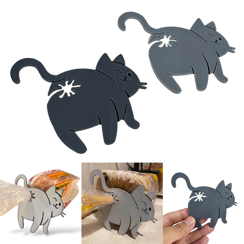 Kitchen Gadgets To 3D Print - Clip de sac de fesses de