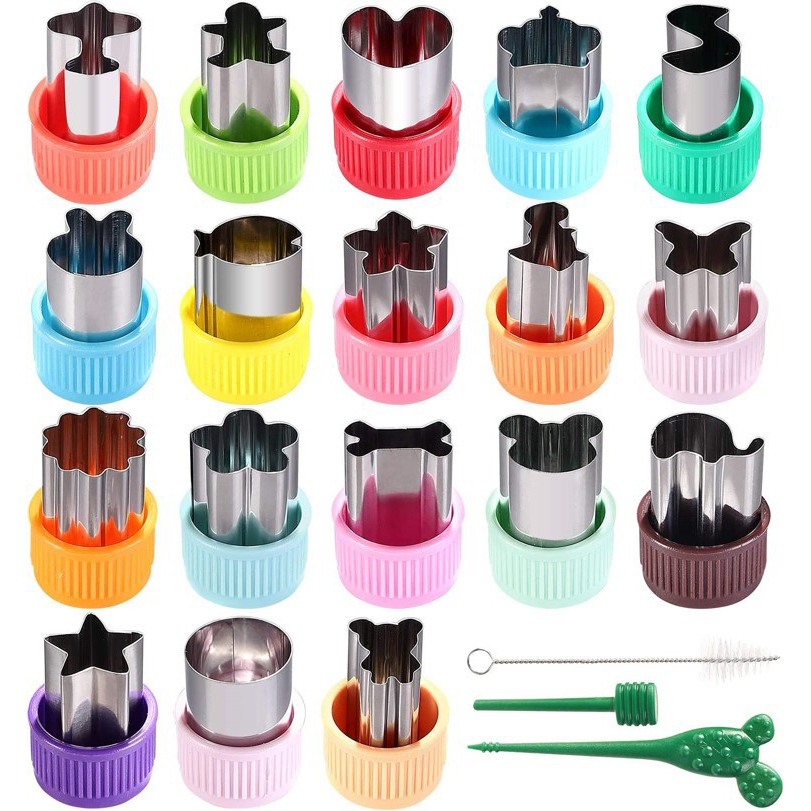 Kitchen Gadgets Smart - Ensemble de formes de coupe-légumes en