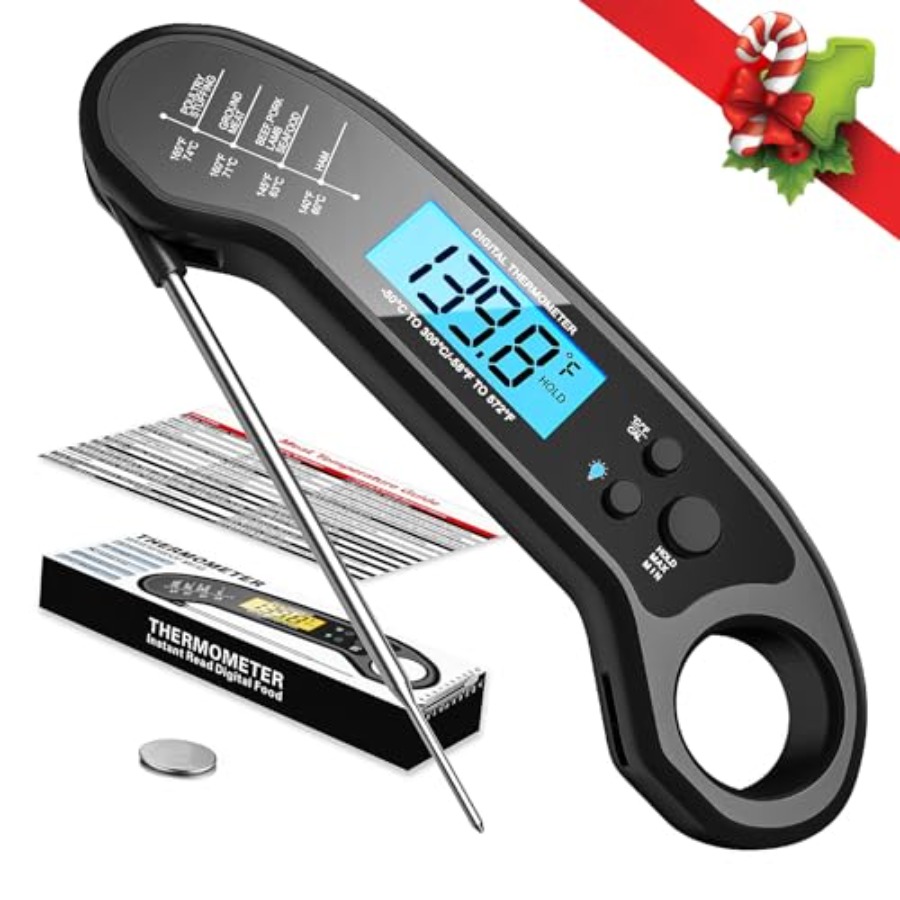Instant Read Thermometer - Thermomètre à viande numérique à lecture