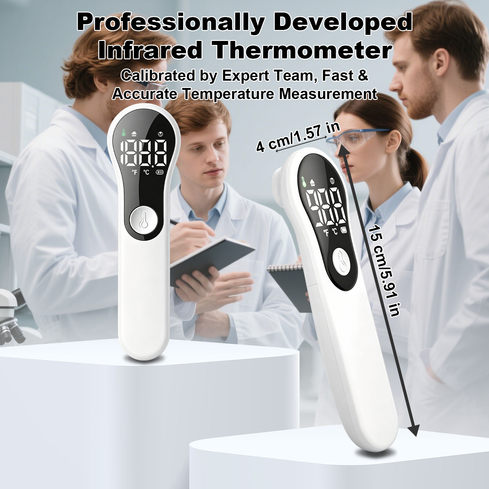 Thermomètre frontal pour adult - Instant Read Thermometer avis et prix