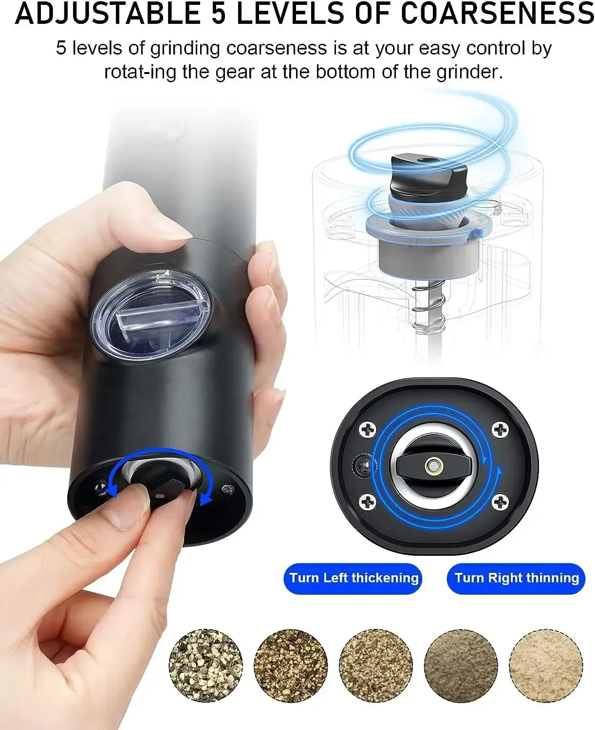 Moulin à sel et belle électriq - Kitchen Gadgets Smart avis et prix