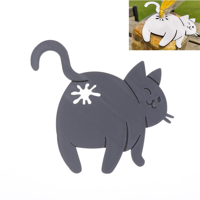 Clip à pain pour chat imprimé  - Kitchen Gadgets To 3D Print avis et prix