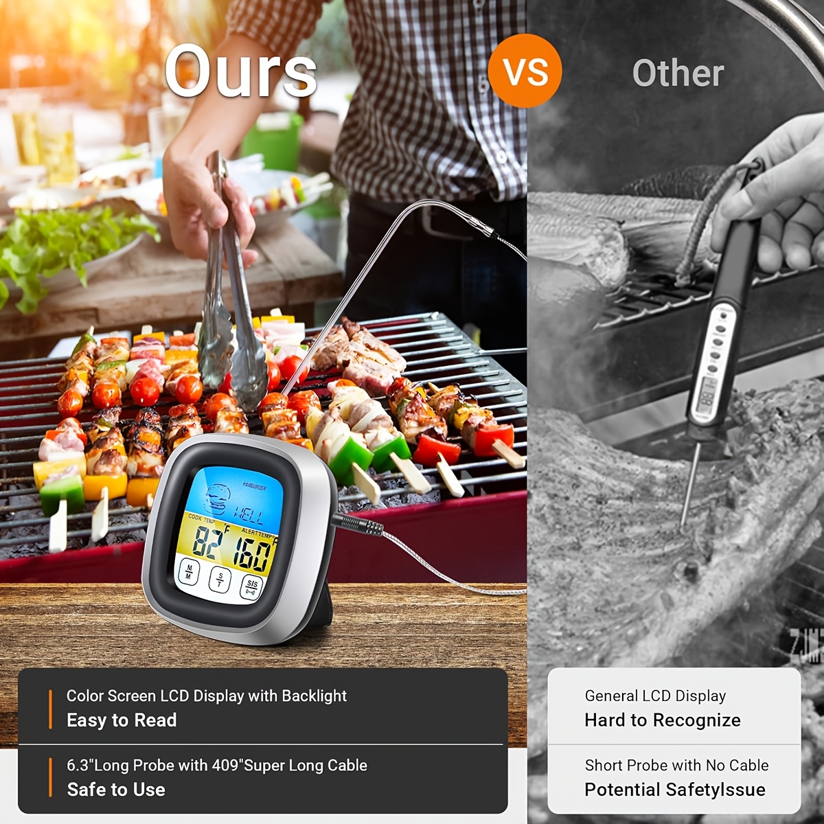 Thermomètre numérique pour via - Instant Read Thermometer avis et prix