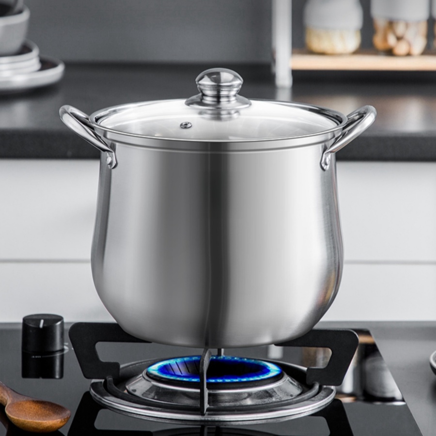 Grand pot en acier inoxydable, - Kitchen Gadgets Essential avis et prix