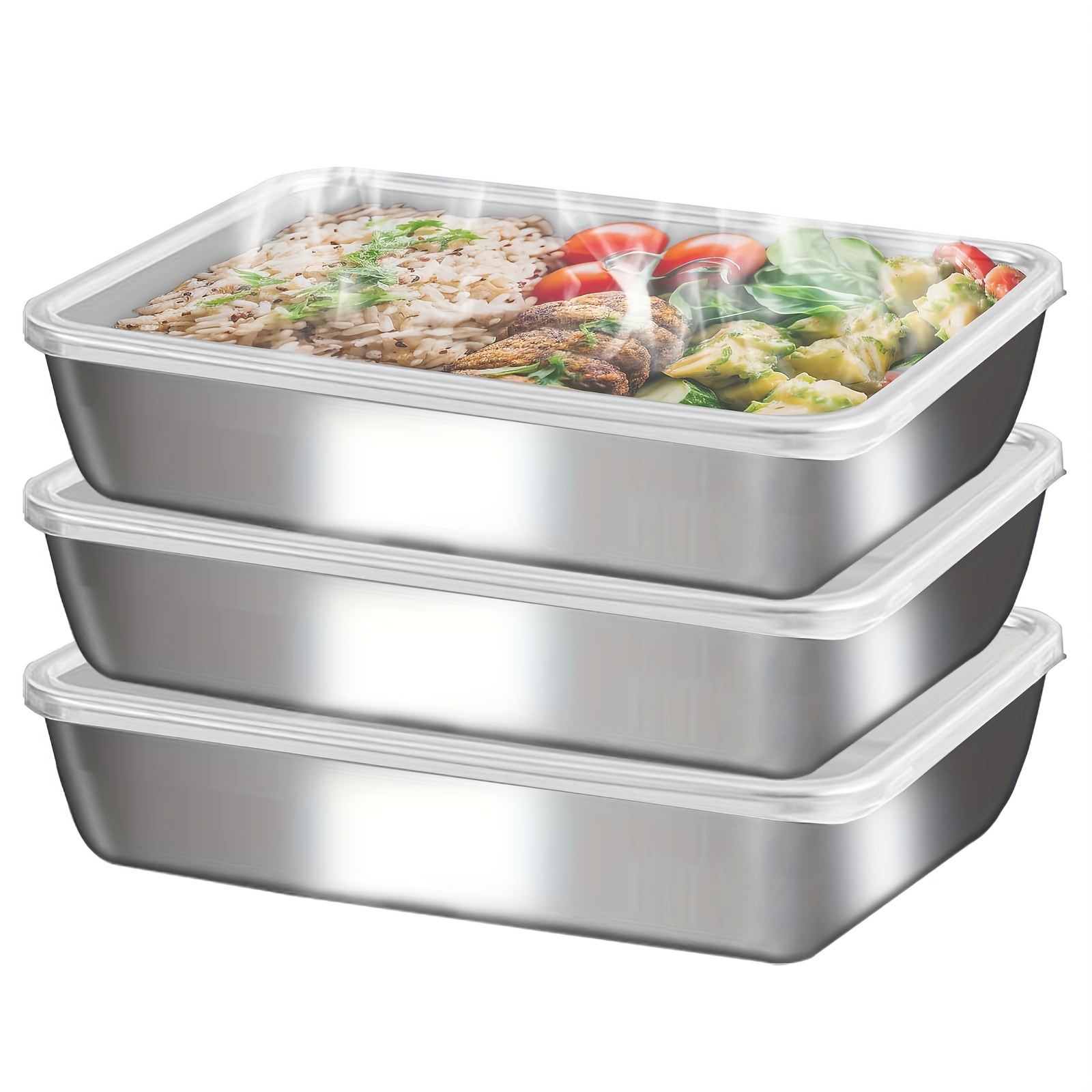3 boîtes alimentaires en acier - Kitchen Gadgets Wholesale avis et prix