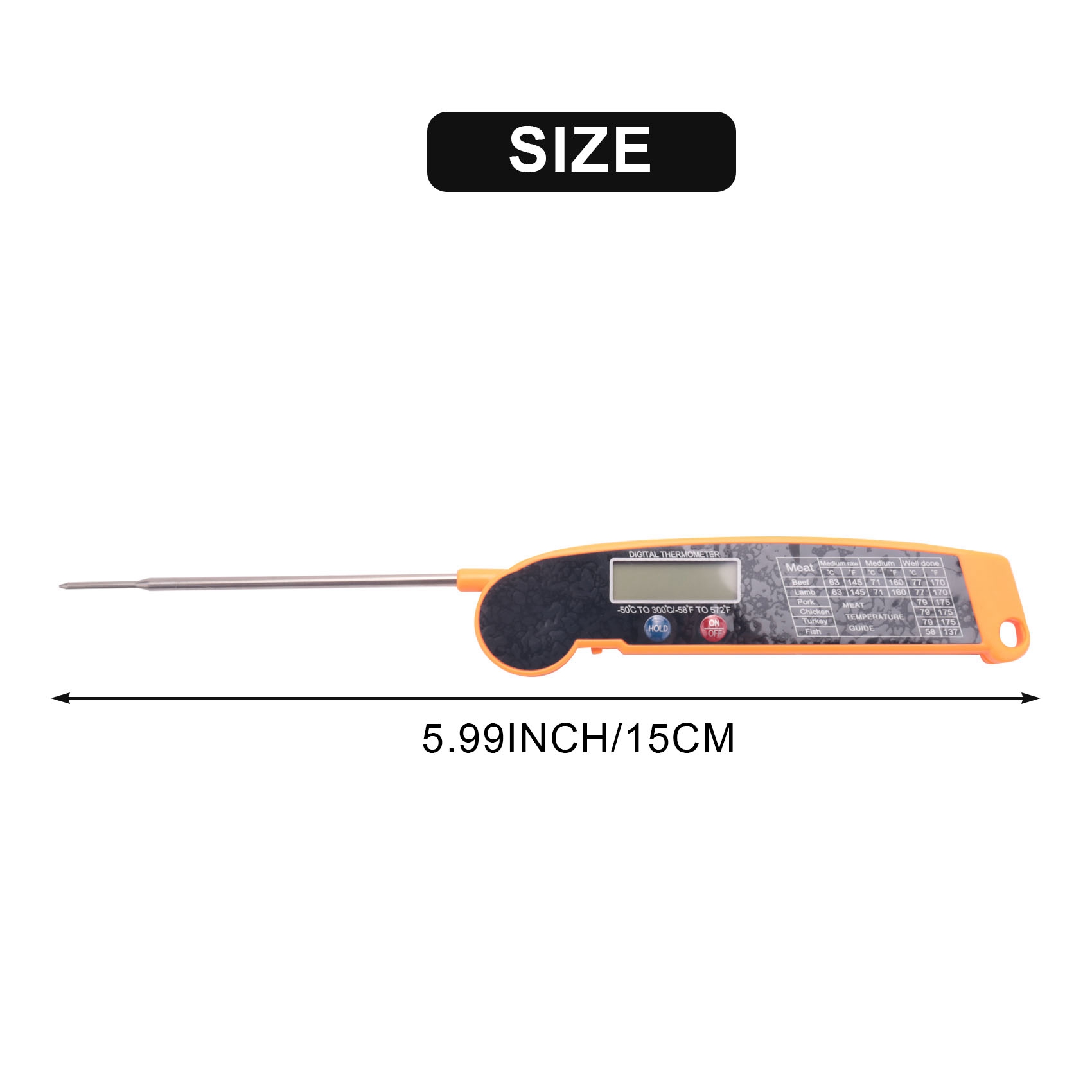 Thermomètre numérique à lectur - Instant Read Thermometer avis et prix